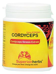 Cordyceps, Extrakt 40% polysacharidů, 15% manitolu